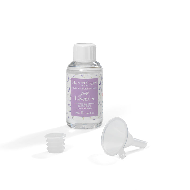 Just Lavender - Car Air Freshener Refill 50ml Bottle