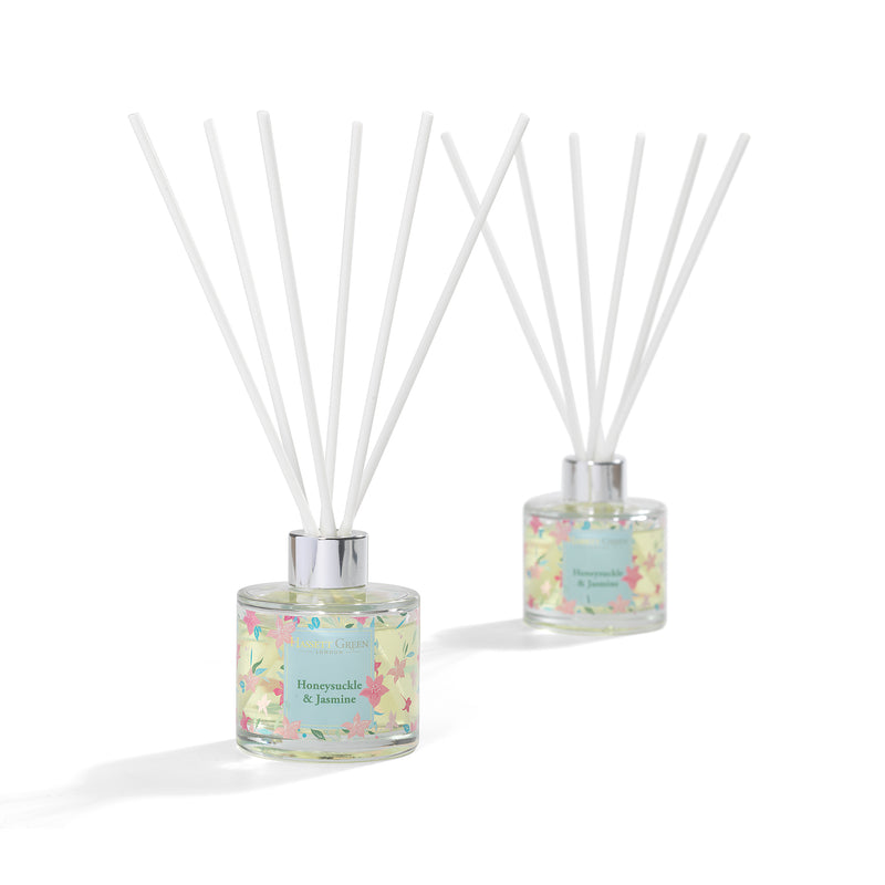 Honeysuckle & Jasmine - Reed Diffuser Duo Set - 2 x 125ml