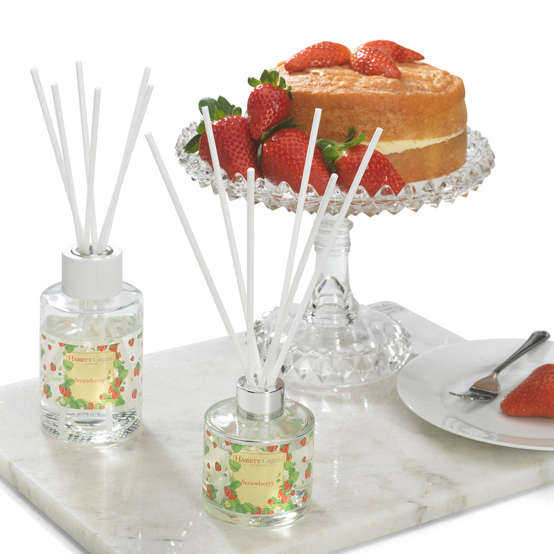 Strawberry - Reed Diffuser Duo Set - 2 x 125ml